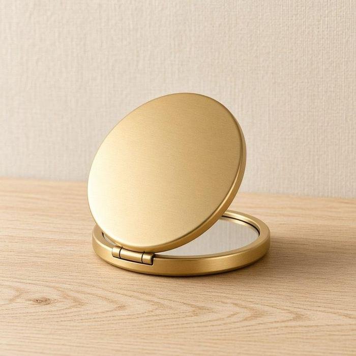 Miroir compact double face
