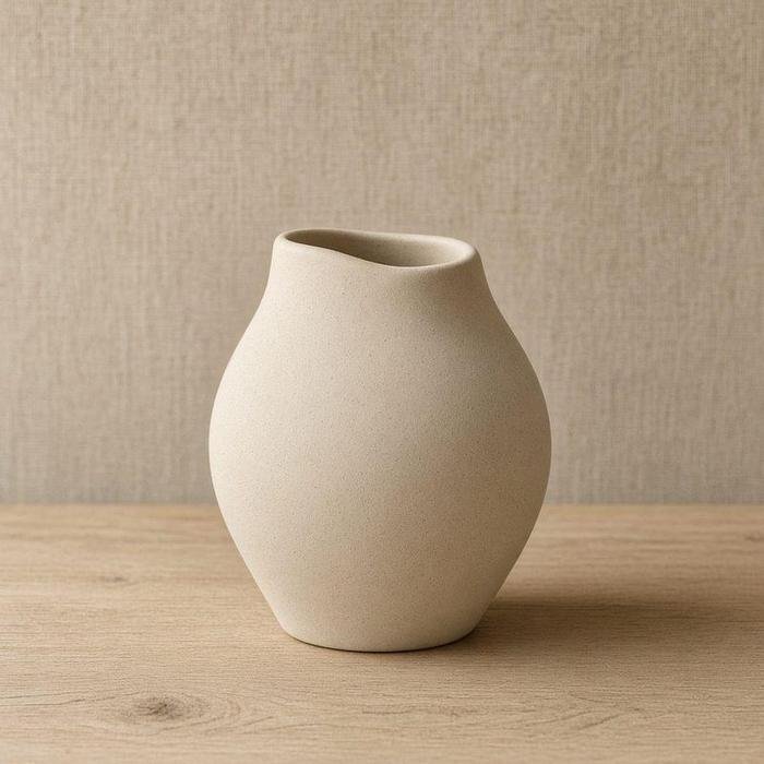 Vase céramique sable