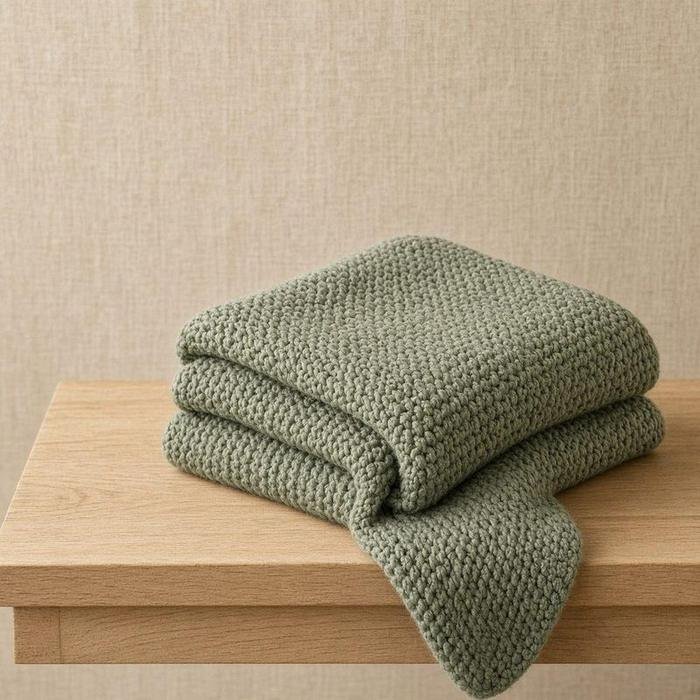 Plaid laine mérinos