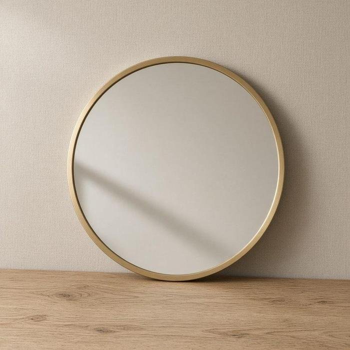 Miroir mural rond