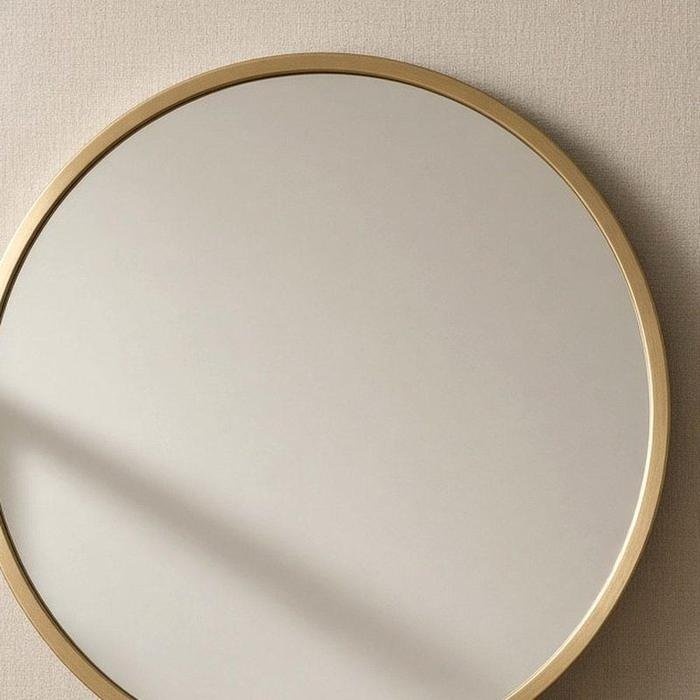 Miroir mural rond — vue secondaire