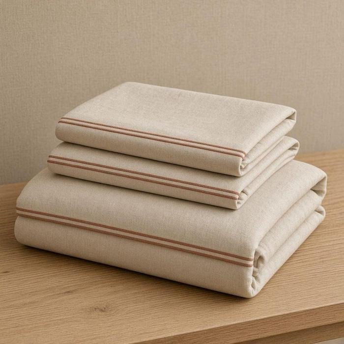 Kit literie complète 140x200 (housse de couette + 2 taies)
