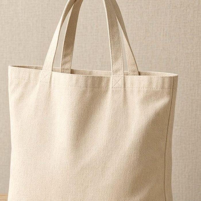 Sac cabas en toile — vue secondaire