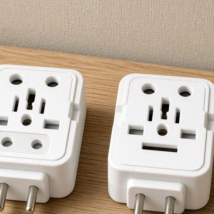 Adaptateur de prise universel (lot de 2) — vue secondaire